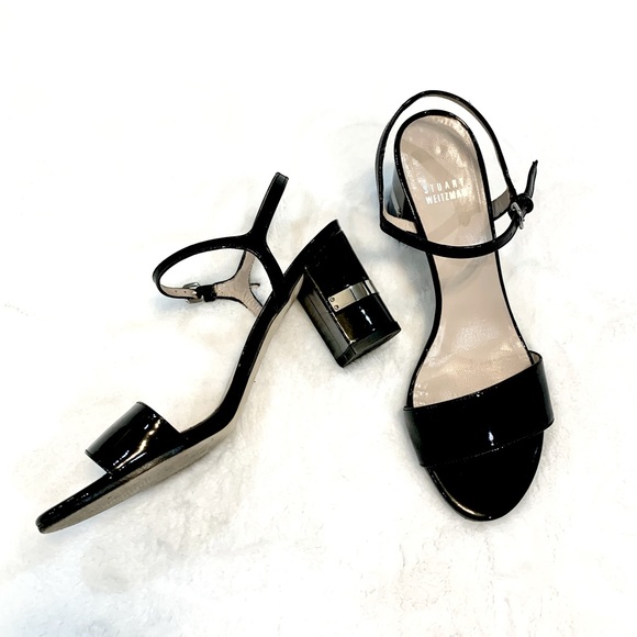 Stuart Weitzman Shoes - Stuart Weitzman The Solo Sandal patent leather Size 7.5